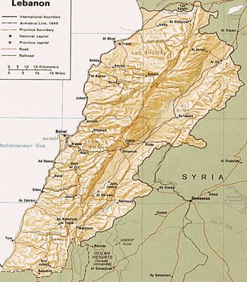 Lebanese_Map